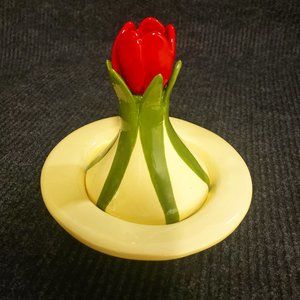 NWT- Budding Flower Little Tagine ( cooking pot)- Handmade by Giesla Pferdekampe